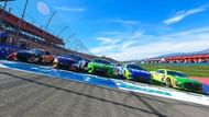 The start of a NASCAR Cup Series race